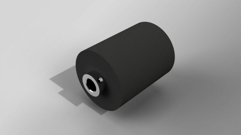 Grafik einer Druckrolle